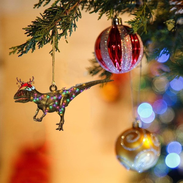 Julegaver Promo Dinosaur Pendant, Bil Pendant, Juletræ Home Decoration