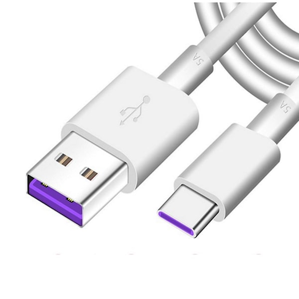 5a 2m USB Till Usb-c / Type-c Flash Laddningsdatakabel 2m