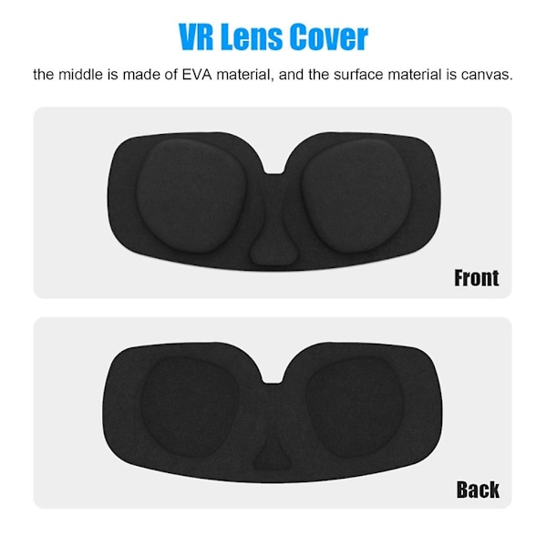 Mjuka linsskydd VR-glasögonkuddar för skyddande lock för Pico 4 VR-headset