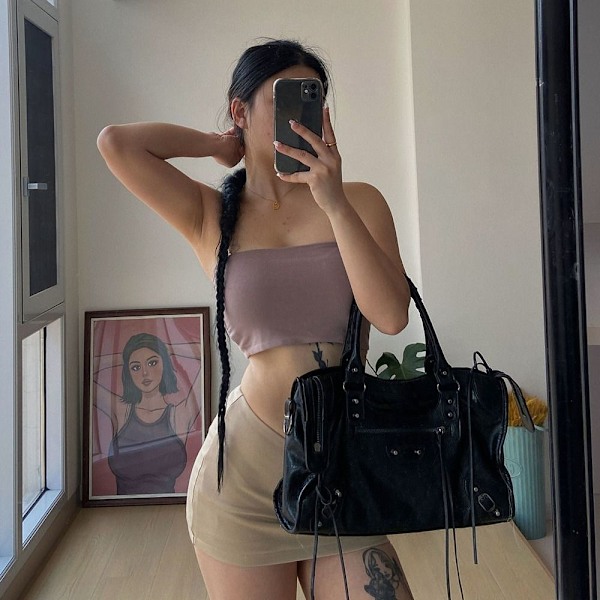 Pakke Hofter Minikjole Dame Minikjole SORT S sort black S