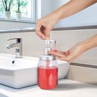 x 450 ml pumpedispenserflasker, såpedispenser/påfyllbare pumpeflasker, lotion- og såpedispensere