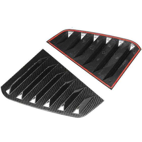 Racing Style Bil Bakre Sidevindusjalusier For Golf 7 R 7 7.5 2013-2020 - Luftventil Scoop Persienner