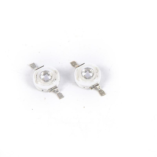 10 stk. 3w LED-pærer UV-lyschips 395nm LED-ultraviolette lys Purple