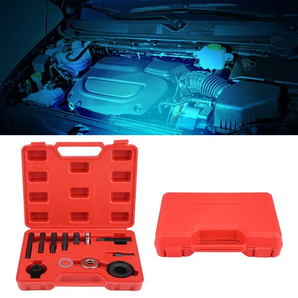 12-piece Pulley Removal and Installation Kit for GM Chrysler Ford Power Steering and Alternators (bt)