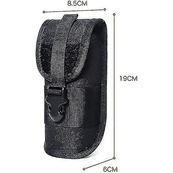 Glasögonpåse utomhus robust taktisk påse Case Army Style ficklampa v