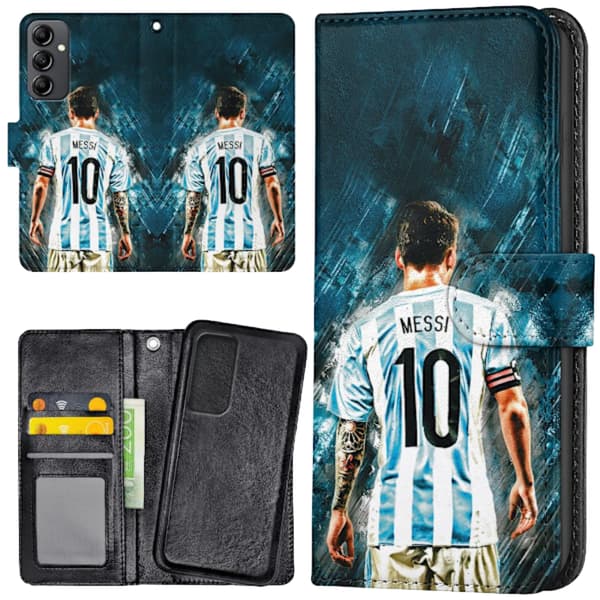 Samsung Galaxy A15 - Plånboksfodral/Skal Messi