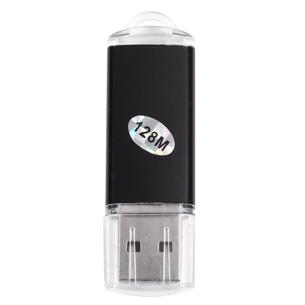 10 X USB Hukommelse 2.0 Memory Stick Flash Drev 128mb Gave Sort