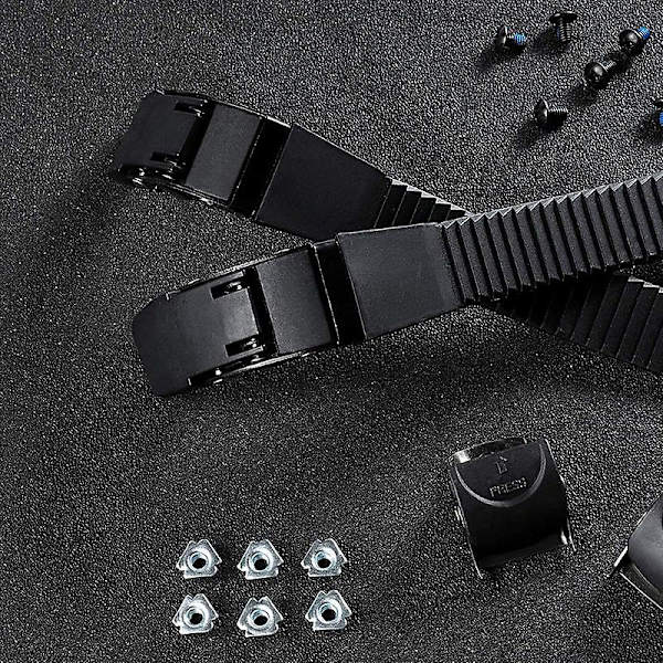 2 Set Ersättnings Inline Skate Strap Skridskoskor Energi Strap Skate Strap Spännen Skruvar för män