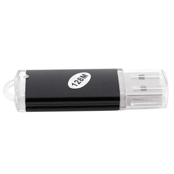 10 X USB-minne 2.0 Minne Stick Flash Drive 128mb Gåva Svart