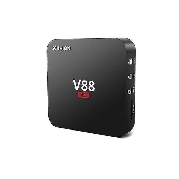 1gb+8gb V88 4k TV Box Media Player Android Kodi - 1gb Ram - 8gb lagring