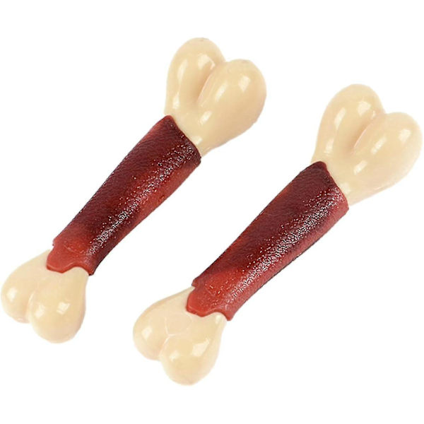 Koiran purulelut vahvoille pureskelijoille, tukevat ja kestävät nylonluut pienille, keskikokoisille ja suurille roduille, naudanlihan maku