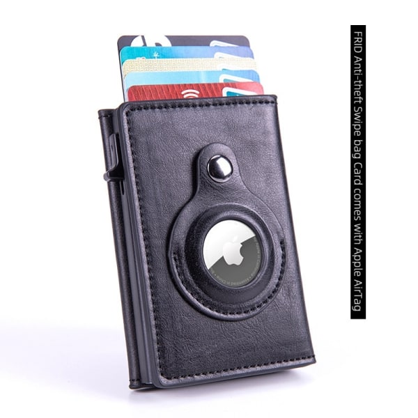 AirTag plånbok plånbok korthållare kort RFID kaffe