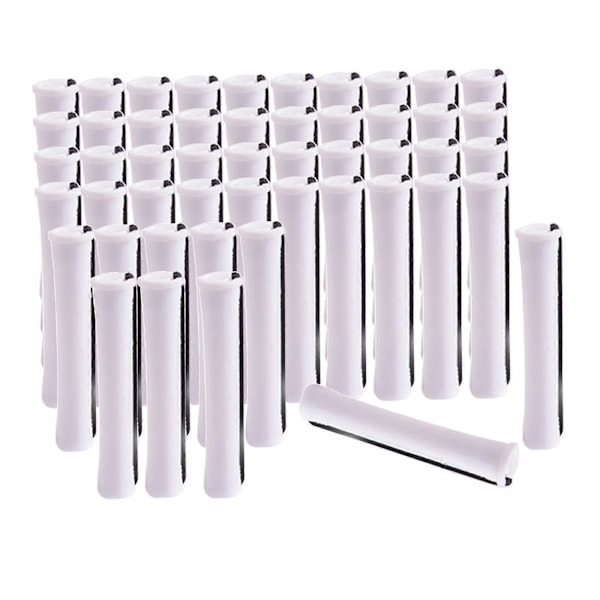 Kolde Permanentruller til Hår Varmefrit Ruller Styling Frisørværktøj 50Pcs 1.6cm