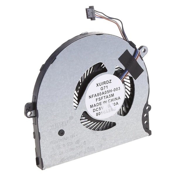 Vaihdettu metallinen kannettavan tietokoneen prosessorituuletin Hp Pavilion 15-cc 15-cc708tx 15-cc715tx 15-cc710tx Tpn-q191 Cpu Cooler 927918-001