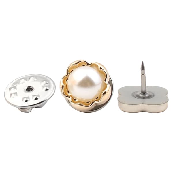 30 stk Gratis Sybroche Perle Rhinestone Knap