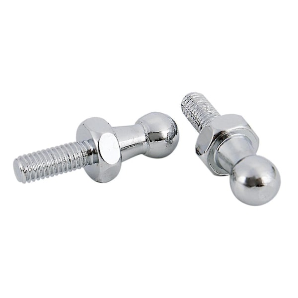 4x 10mm pallonivelpultti M8 kaasujousille, pallopäätyinen pultti konepeltiin, luukkuun, Std 002