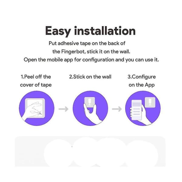 Tuya Smart Fingerbot Plus + Verktygslåda Zigbee Switch Bot Knapp Smart Hem Smart Life App Röststyrning Wi