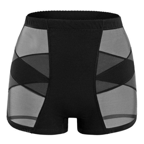 Hip Lifter -housut naisille Hengittävät muotoilevat housut Butt Fit Black L