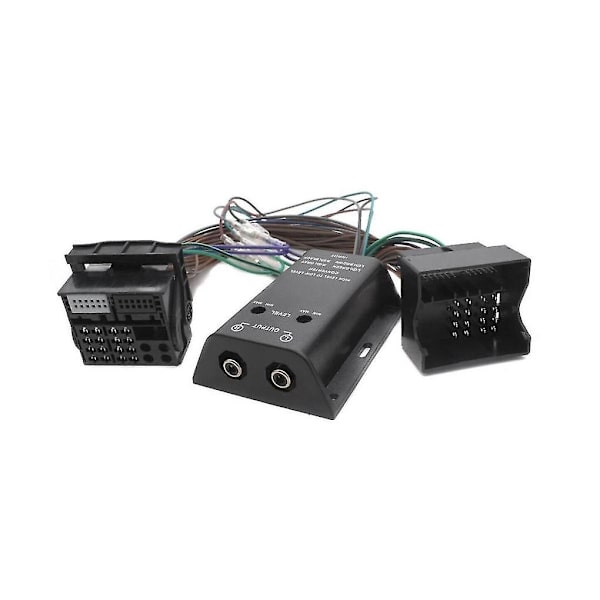 2-kanals høynivå-lavnivåadapter for Quadlock-radio for , , , ,