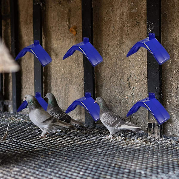 20 st duvstödsstativ, lättviktsduva sittpinnar Plast Fåglar Roost Holder