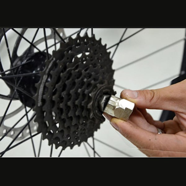 Cykelkassette Svinghjul Freewheel Bundbeslag / Låsering Værktøj Med styrestift