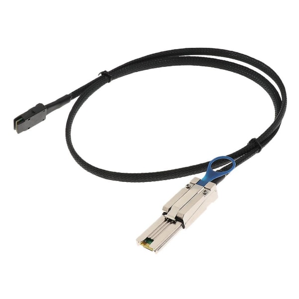 Mini Sas 26pin Sff-8088 til Mini Sas 36pin Sff-8087 Data Adapter Kabel 1m