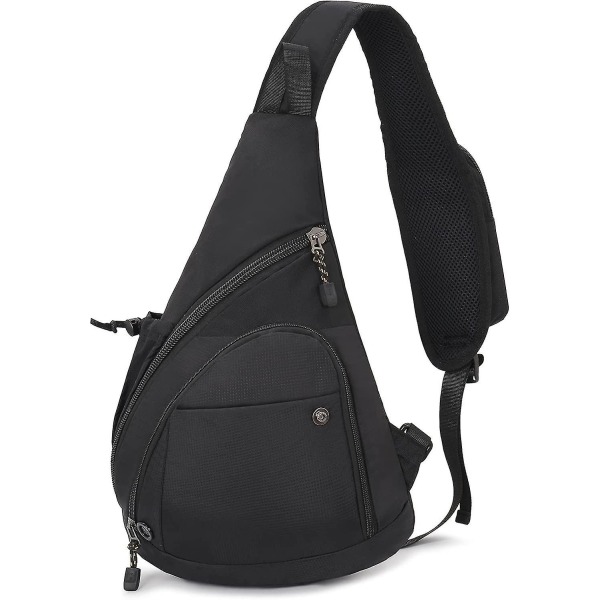 Sling Bag Waterproof: Sling Backpack For Men And Women, Ideal For Crossbody And Chest Carry