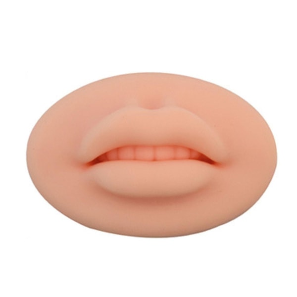 5d Lips Practice Silikon Hud For Permanent Makeup Artister Tatovering Lepper Modell