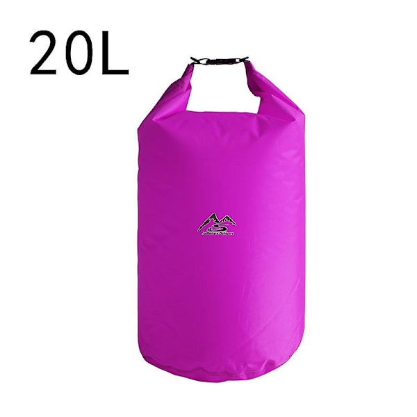 5L10L20L40L70L Vanntett Tørrposekk for Camping Drift Trekking Svømming Rafting Kajakk Elvetrekking Fiske Utendørs Vannpose 20L13