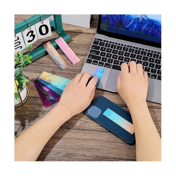 36 stk. Calm Stickers Strips Til Angst Sanse Stickers Tekstureret Fidget Selvklæbende Strip Anti Stress Strips Angstlindring