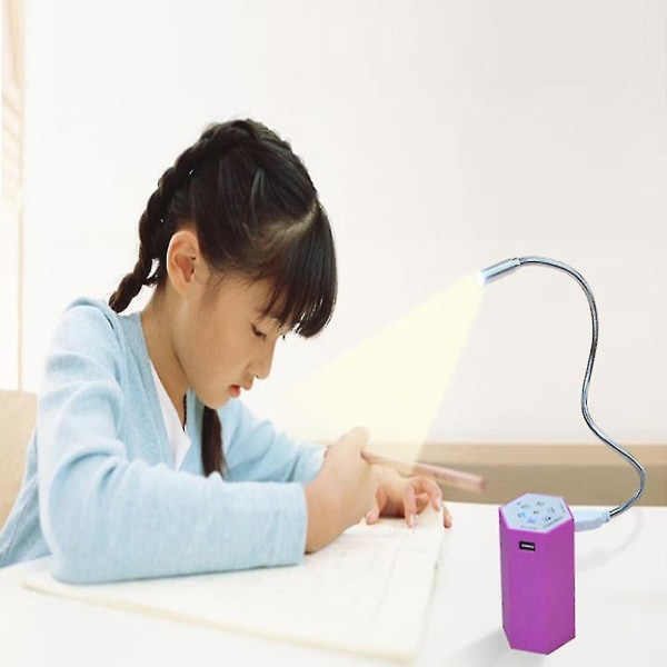 Bærbar LED-lampe Mini USB-lampe for nattlesing Laptop Notebook PC Datamaskin Hy