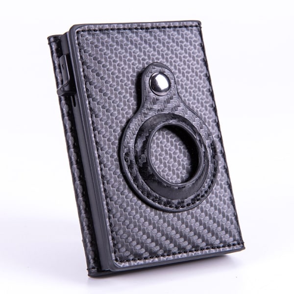 airtag plånbok wallet korthållare kort RFID kulfiber