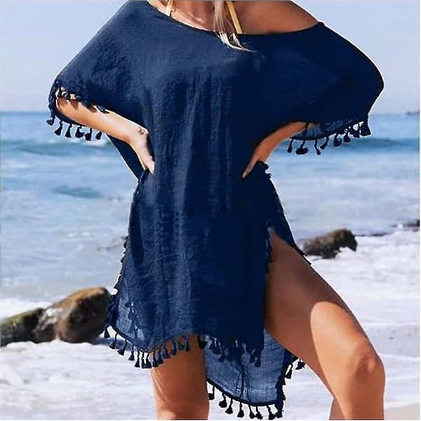Naisten rantamekko Boho rantatunika rantalomalle uimapuku