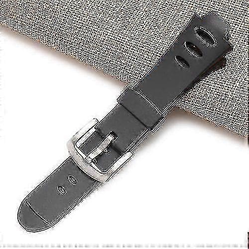 Sort Gummi Urrem Kompatibel med Suunto Observer Sr X6HRM