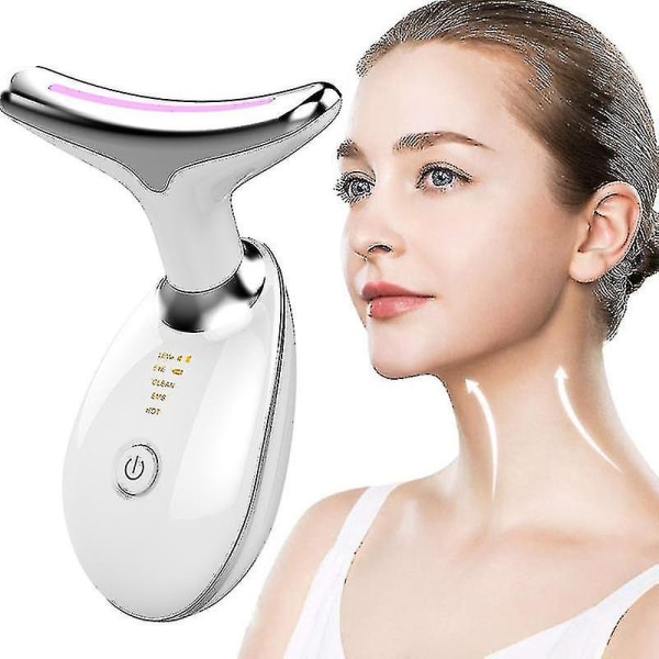 Kaula Face Beauty Device Led Photon Therapy Ihoa Kiristä Vähennä Kaksoisleuka Anti Wrinkle Poista Lifting Hierontalaite Ihonhoitotyökalut