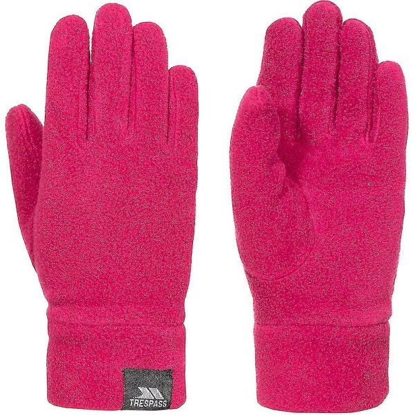 Drenge Polyester Strikkede Polyester Fleece Handsker med Tætsiddende Pasform