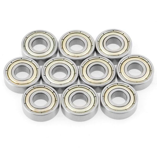 10 stk. / Sæt 696zz Kuglelejer i rustfrit stål 6 X 15 X 5 mm