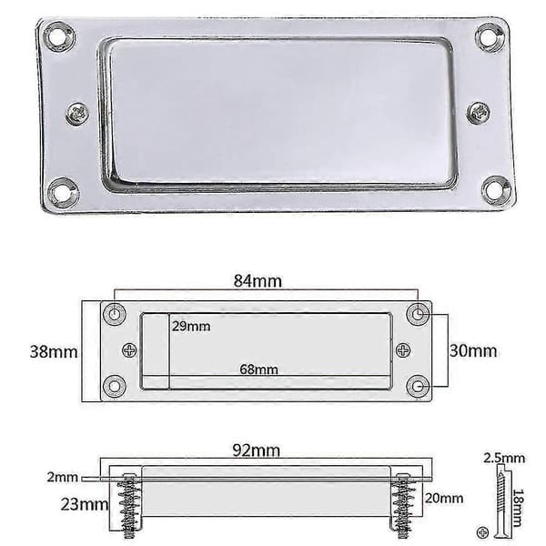 Mini Humbucker Pickup Professionella Gitarr- och Basstillbehör Enkel Användning