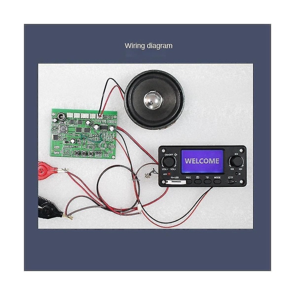 Tpm118b digital ljudspelare Mp3-dekoderkort Högkvalitativ bärbar mp3-spelaremodul med bluetoo