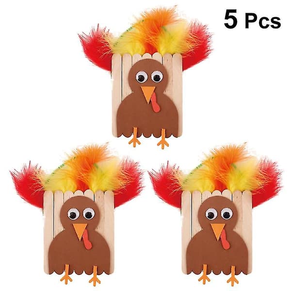 5 stk. Thanksgiving-dekorasjoner