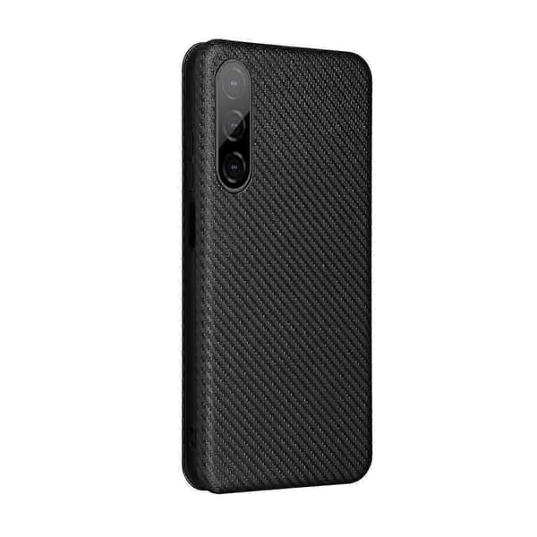 Kolfibertelefonfodral för HTC Desire 22 Pro Black