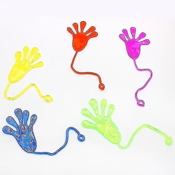 10 st Elastiskt töjbara Sticky Palm Climbing Tricky Hands Toys-cl.
