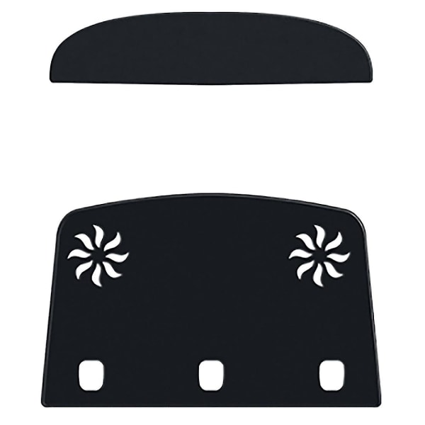 Skyggepute Høykvalitets flanell instrumentpanelpute for 19-21 Dashboard Pad isolasjonsbrett svart