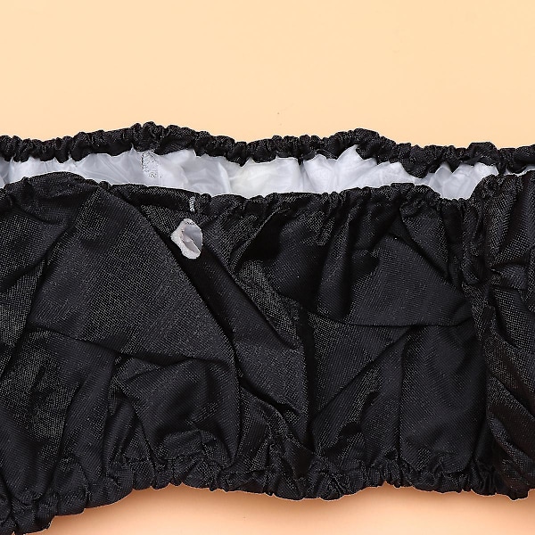 1 kpl 38 tuuman trampoliinin vaahtomuovipehmuste, pyöreä trampoliinin suojakansi, korvaava trampoliinin tarvike, musta (halkaisija 96 cm) Black 96X96CM