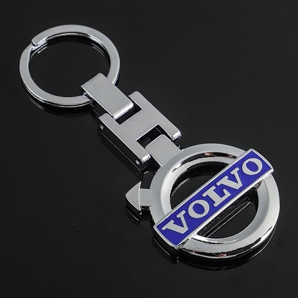 Avaimenperä avaimenperä tunnus lisävaruste Volvo Harmaa one size