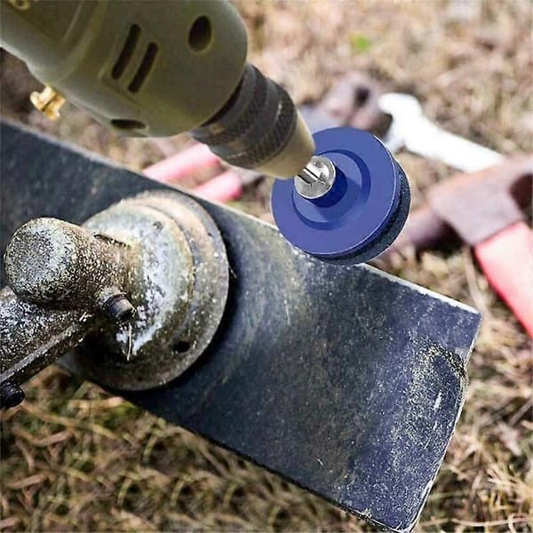 Gressklipper sliper, 4 STK Universal Gressklipper Roterende Bladsliper Hage Slipeskive Stein
