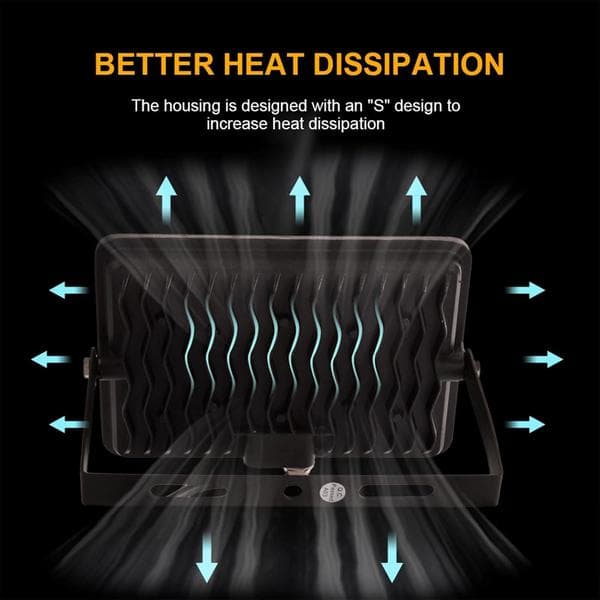 LED-ulkovalaisin, 200W 25000LM, 6000K