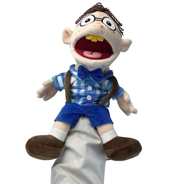 Jeffy hånddukke tegneserie blød plyslegetøj, cosplay dukke dukke spil til børns gave Cody 40cm