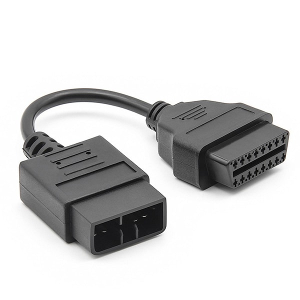 För 9-polig kabel Obd1 till Obd2 16-polig ledning diagnostisk gränssnittskabel 9-polig Obdii-förlängningssladd