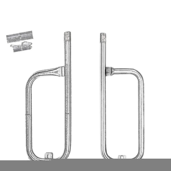Til Weber Q200 Q220 Q2000 Q2200 Gasgrill erstatningsbrænderrør - 41862